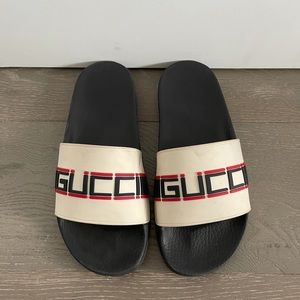 Gucci rubber slides